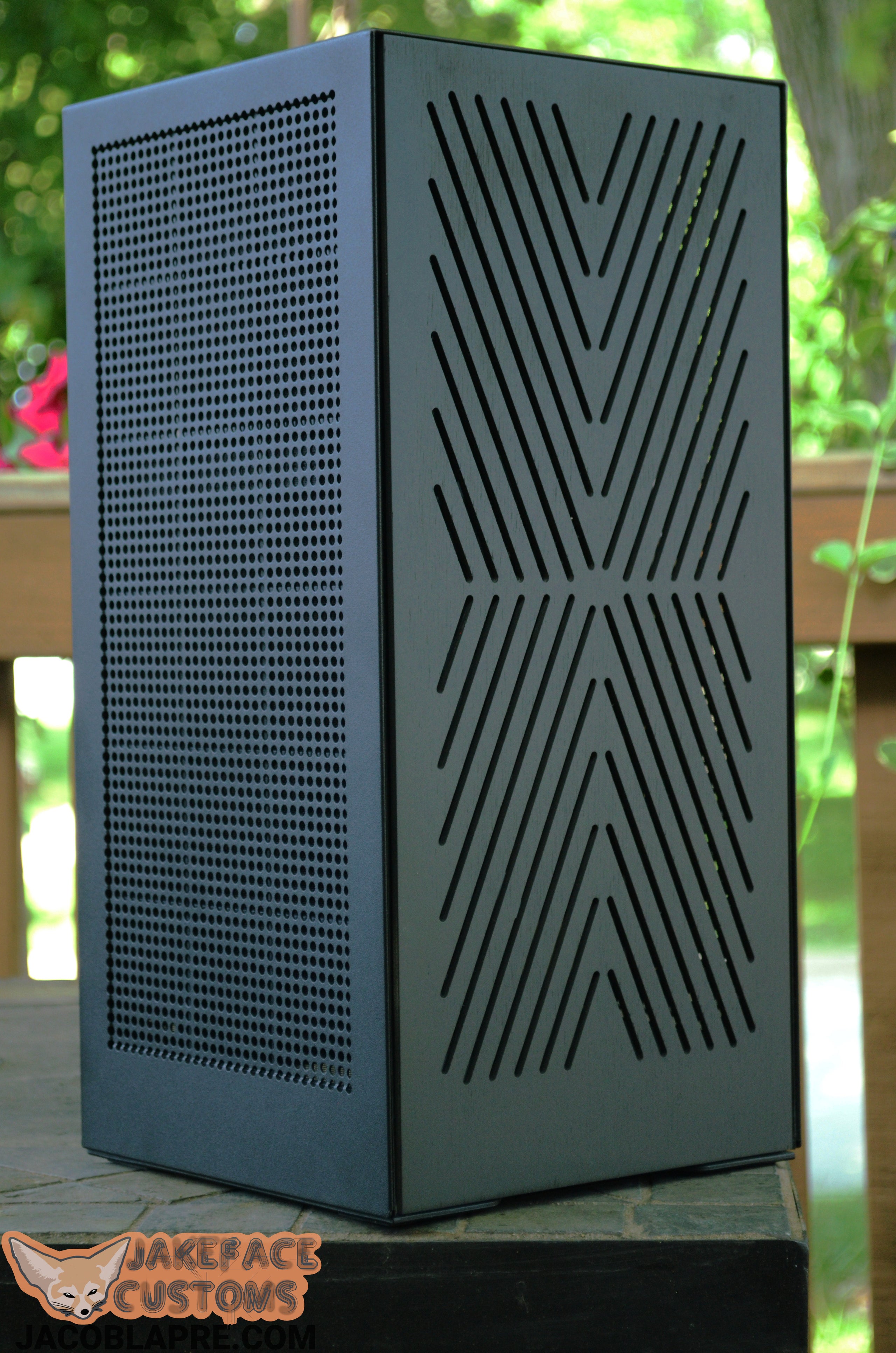 NZXT H1, Front Grill (Dots) Smoked
